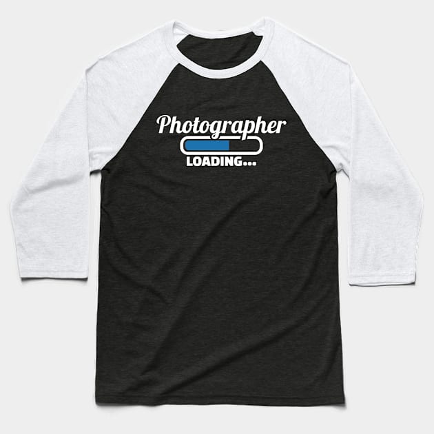 Photographer loading Baseball T-Shirt by Designzz